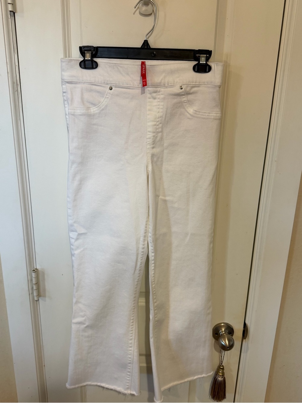Spanx White Women’s Cropped Jeans